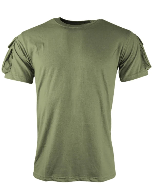 Military Style Tactical T-Shirt – Heavyweight Cotton Combat Shirt
