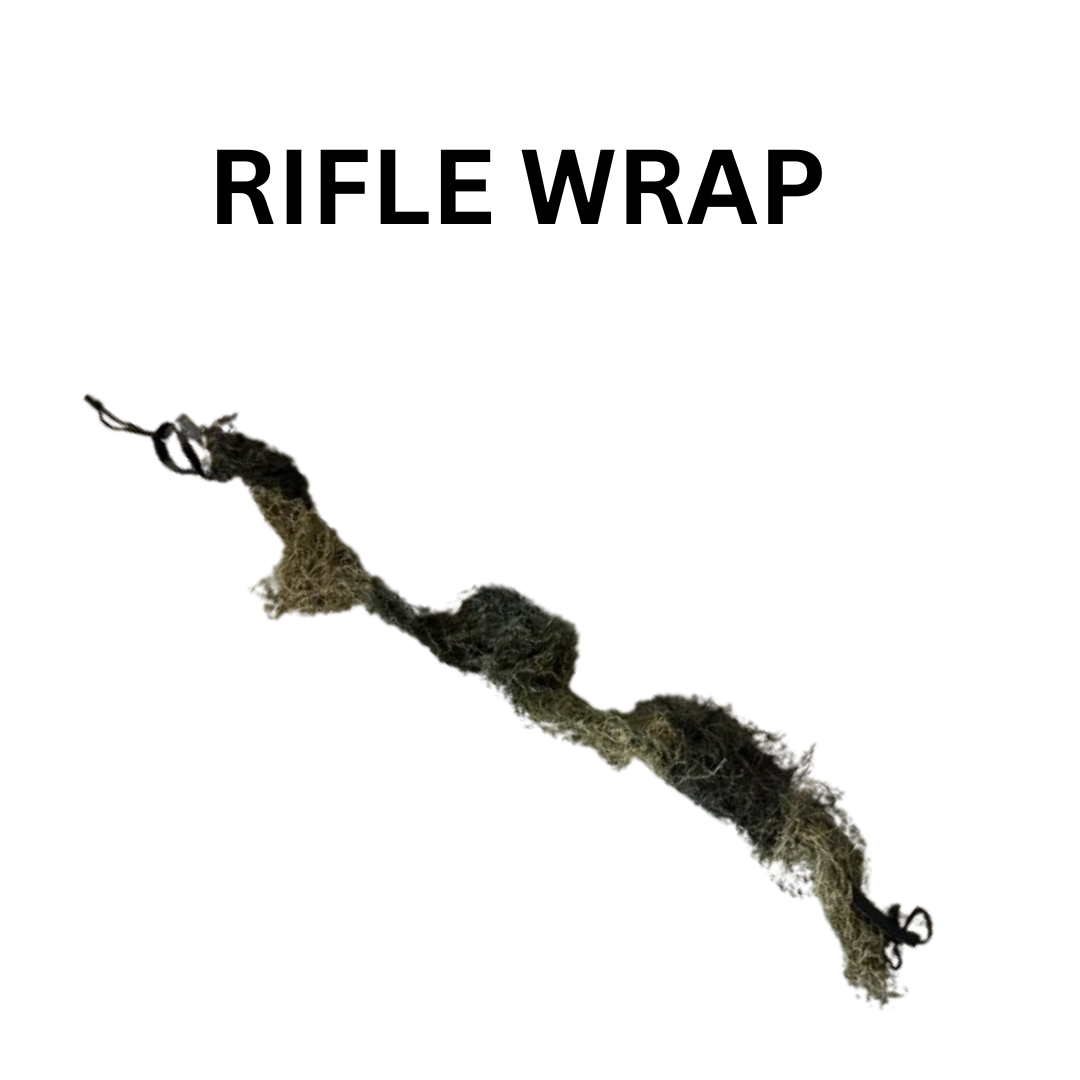 Tactical Adults Ghillie Suit – 5 Piece Camo Sniper Set