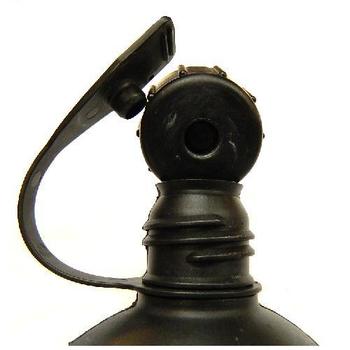 Dutch Army Avon Water Bottle - Genuine Military Issue Black Canteen