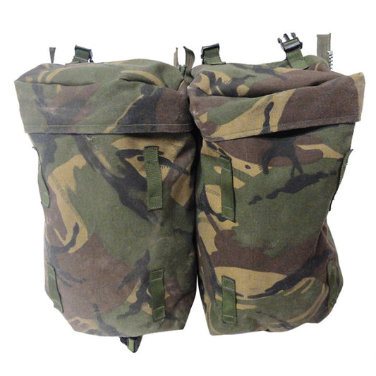 British Army PLCE Bergen Side Pouches – 20L DPM Daysack