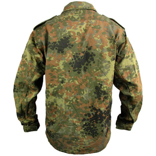 German Army Flecktarn Combat Shirt - Genuine Military Surplus