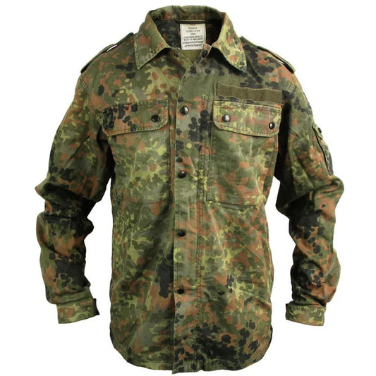 German Army Flecktarn Combat Shirt - Genuine Military Surplus