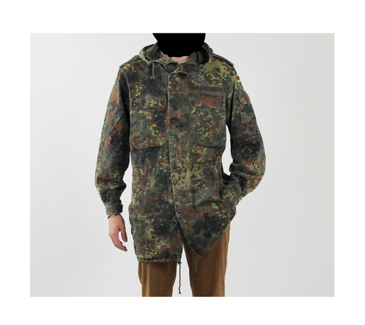German Army Flecktarn Parka – Genuine Military Surplus Jacket