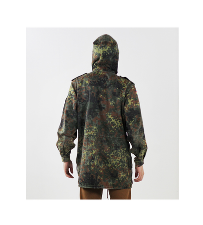 German Army Flecktarn Parka – Genuine Military Surplus Jacket